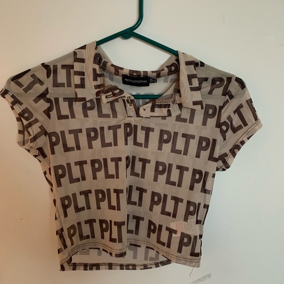 Monogram Print Top - Picture 5 of 5